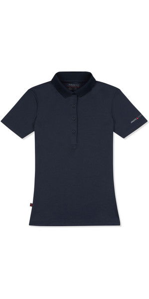 2019 Musto Womens SunShield Permanent Wicking UPF30 Polo Navy EWPS011