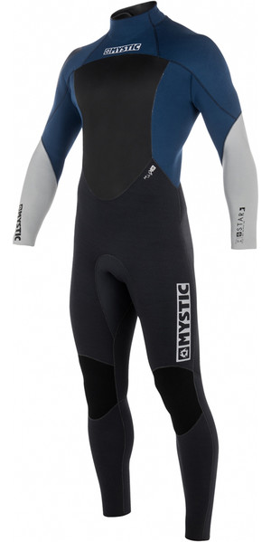2019 Mystic Star 5/4mm GBS Back Zip Wetsuit NAVY 180018
