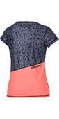 Mystic Womens Diva Short Sleeve Quick Dry Top CORAL 170322
