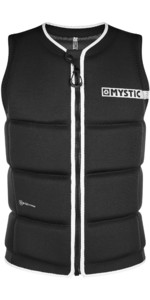 2021 Mystic Brand Front Zip Wake Impact Vest 200183 - Black