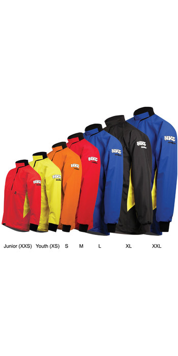 2021 NKE Centre Kayak Jacket JA01 - Colour Coded By Size