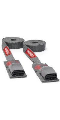 2023 Northcore Roof Rack Straps / Tie Downs 3.6M NOCO22 - Grey