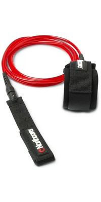 2023 Northcore 6mm Surfboard Leash 7Ft NOCO57 - Red