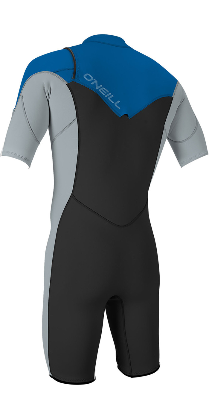 2019 O'Neill Mens Hammer 2mm Chest Zip Spring Shorty Wetsuit Black