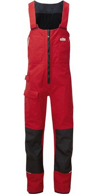 2024 Gill Mens OS2 Offshore Sailing Trousers OS25T - Red