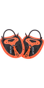 2022 Orca Flexi Swim Paddles High Visibility HVBQ0054 - Orange