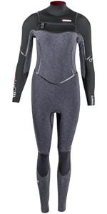 2021 Prolimit Womens Oxygen 6/4mm Thermal Rebound Freezip Wetsuit 25030 - Black / White
