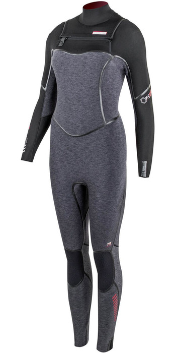 2021 Prolimit Womens Oxygen 6/4mm Thermal Rebound Freezip Wetsuit 25030 - Black / White