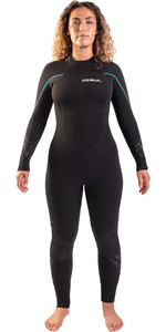 2022 Gul Womens Response 5/3mm GBS Back Zip Wetsuit RE1229-C1 - Black