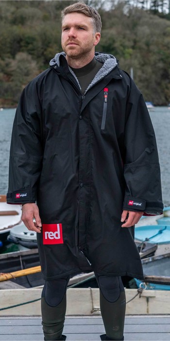 2021 Red Paddle Co Original Long Sleeve Pro Change Jacket - Black