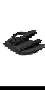 2020 Reef Mens Convertible Sandals / Flip Flops Black RF0A2YGC