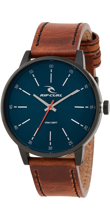 rip curl drake leather watch