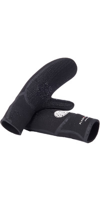 2023 Rip Curl Flashbomb 7/5mm Mitten Glove WGLYFF - Black