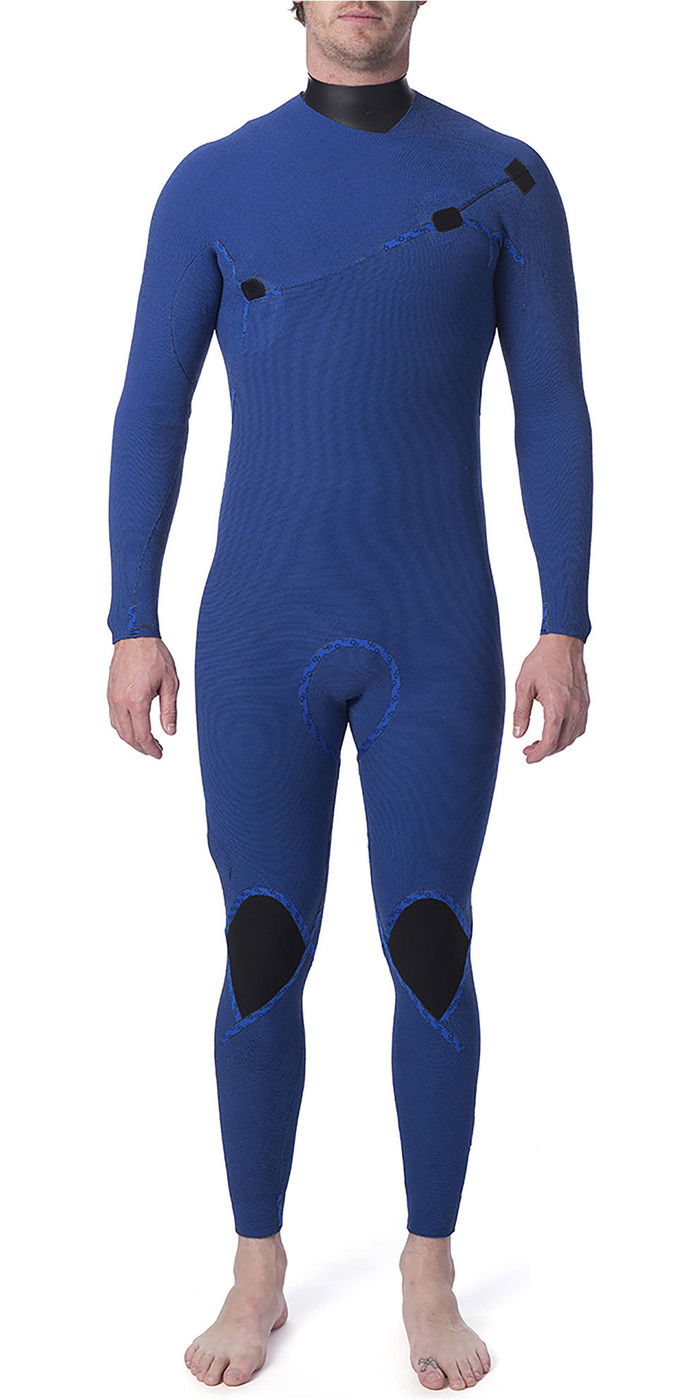 2020 Rip Curl Mens EBomb 5/3mm Zip Free Wetsuit Blue WSM8PE Wetsuits