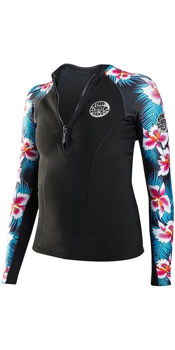 Download Rip Curl Womens G-Bomb 1mm Long Sleeve Front Zip Neo ...