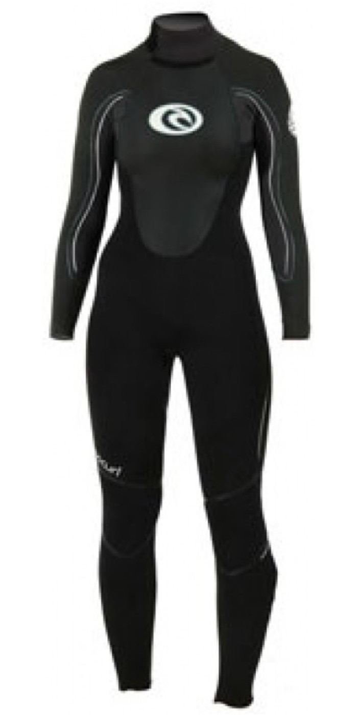 Rip Curl Core Fireskin 3/2mm Ladies Steamer Wetsuit BLACK LAST 1
