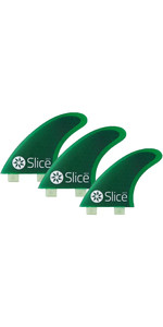 2022 Slice Ultra Light Hex Core S5 Fin SLI02C - Green