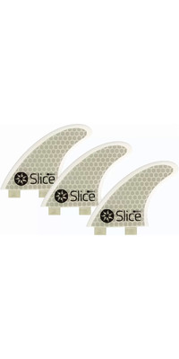 2023 Slice Ultra Light Hex Core S3 Fin SLI01A - White