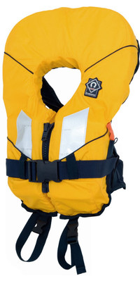 2024 Crewsaver Junior Spiral 100N Life Jacket in Yellow / Black 2820 Child & Baby