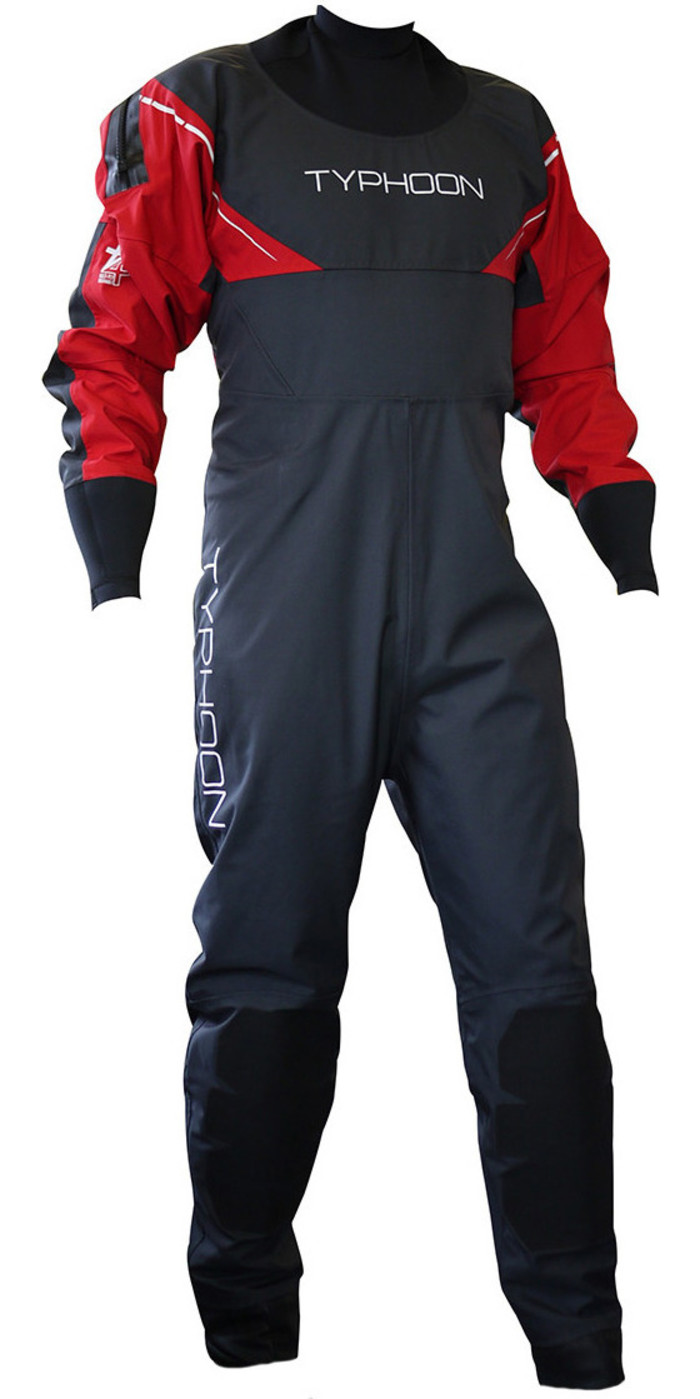 Typhoon Hypercurve 3 B / Z Drysuit Ankle Seals Black / Red 100142 Suit ...