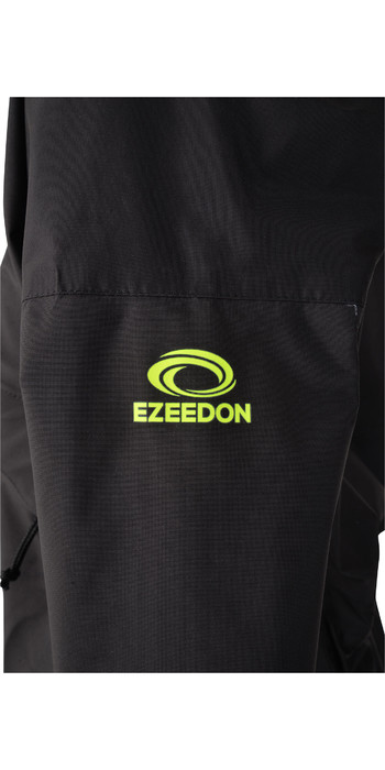 2021 Typhoon Junior Ezeedon 4 Front Zip Drysuit 100173 - Black