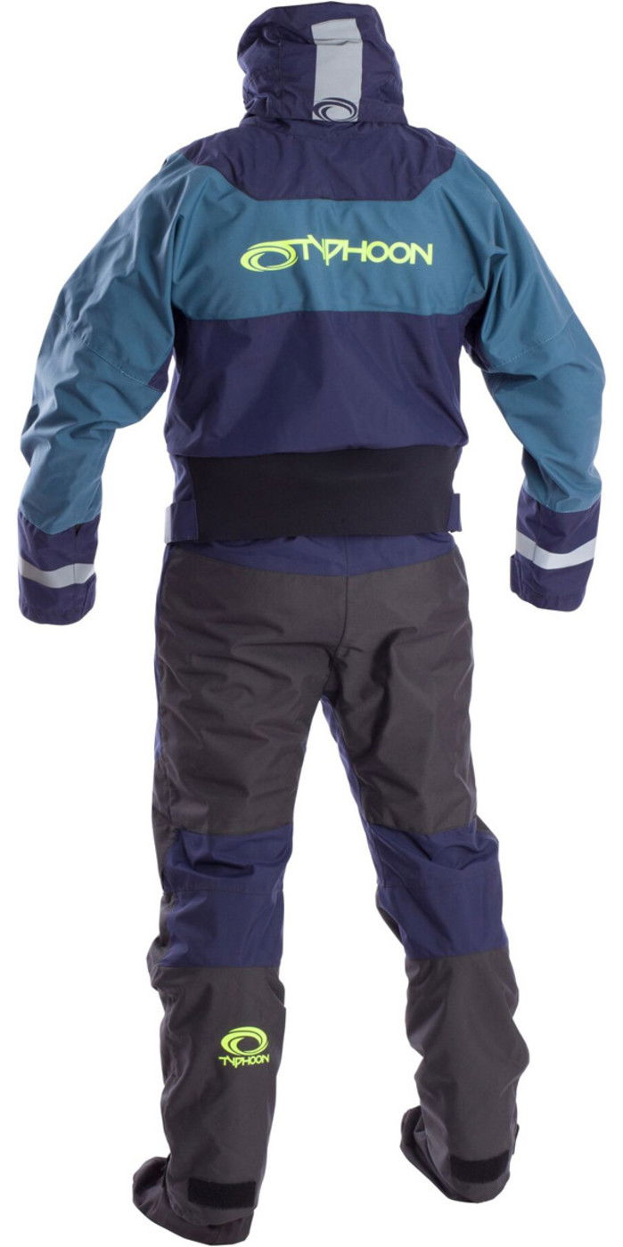 2020 Typhoon Multisport 5 Sea Kayak Drysuit Navy / Teal 100176
