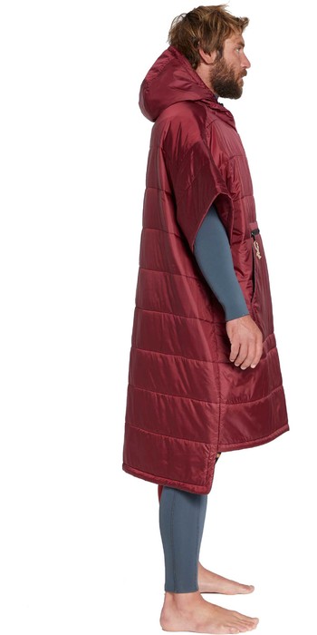 poncho outdoors