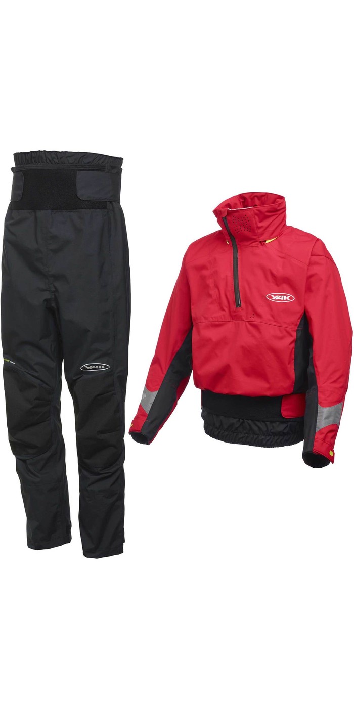 2020 Yak Apolo Kayak Touring Cag & Chinook Trouser Combi Set Red