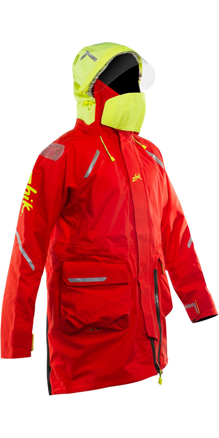 Zhik Mens Isotak X Ocean Jacket - Red - 0920FRD - Sailing - Sailing ...