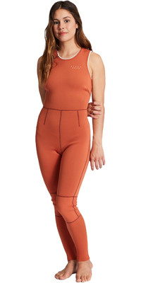 2023 Billabong Womens Sol Sistah 2mm Long Jane Wetsuit ABJW700101 - Copper Sands