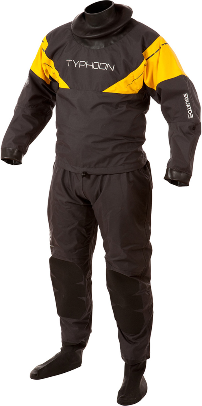 Typhoon Equator Hinge Drysuit Grey / Yellow Including Underfleece