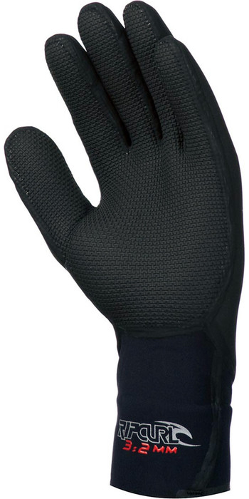 Rip Curl Flashbomb 3/2mm 5 Finger Glove BLACK WGL0CF - Fully Aquaban ...