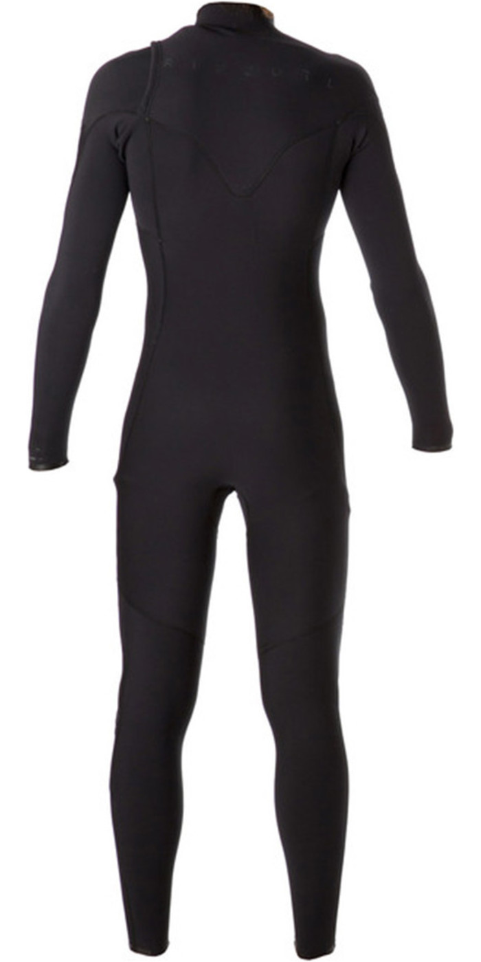 2014 Rip Curl E-Bomb Pro 4/3mm ZIP FREE Steamer Wetsuit in BLACK/Red ...