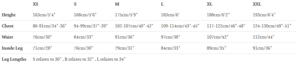 Tights Size Chart H M