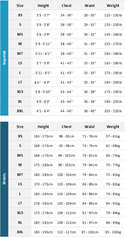 Billabong Shoe Size Chart