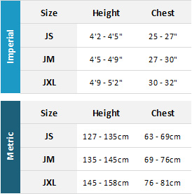 Typhoon Junior Drysuits 19 0 Size Chart