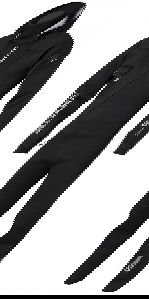 2018 Mystic Vulcanic 4mm Neoprene Front Zip Drysuit Black 140005